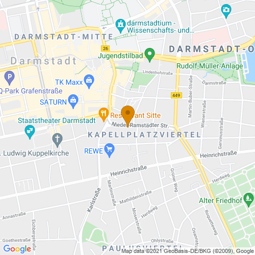 Nieder-Ramstädter Strasse 15, 64283 Darmstadt