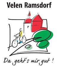 Logo Stadt Velen mit Burg Ramsdorf